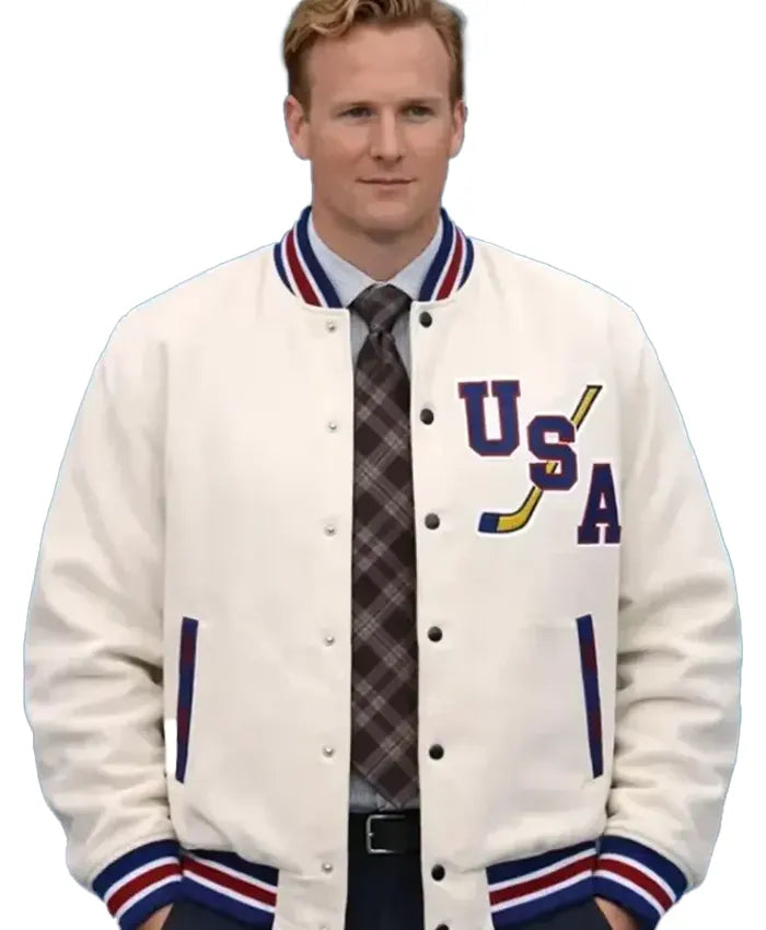 Team USA Olympic 2026 Hockey Jacket  - Recreated
