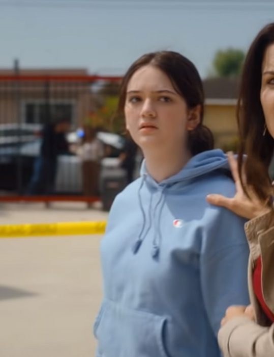 The Lincoln Lawyer 2022 Krista Warner Blue Hoodie