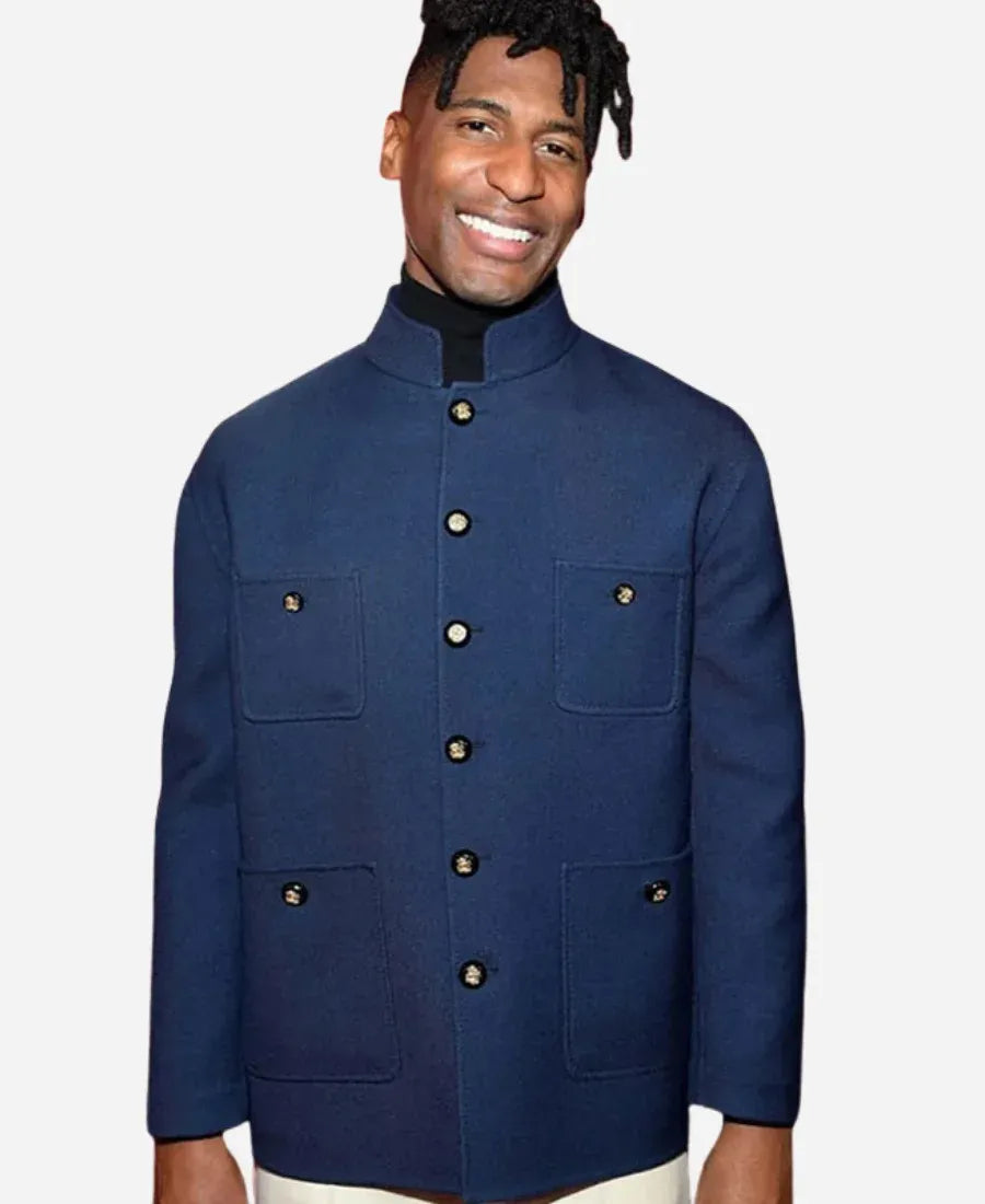 The Rise of The Rich Guy Navy Jacket
