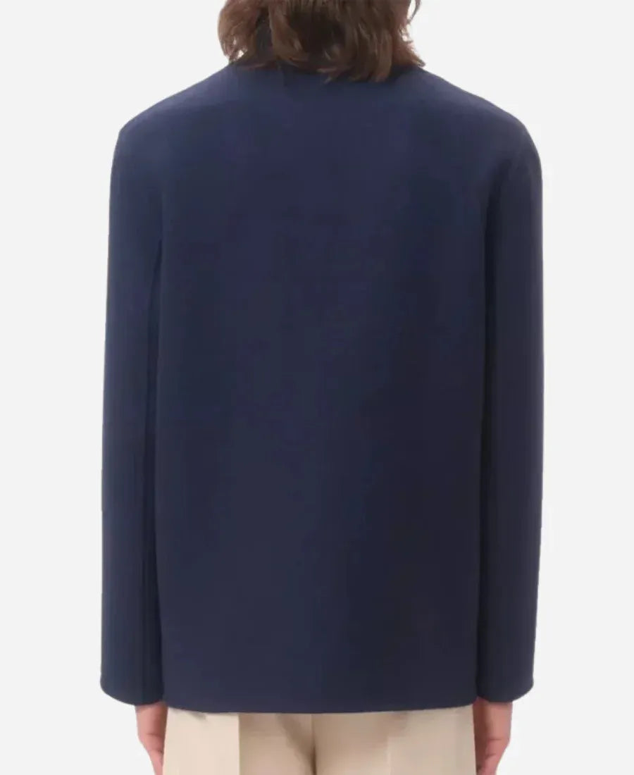 The Rise of The Rich Guy Navy Jacket