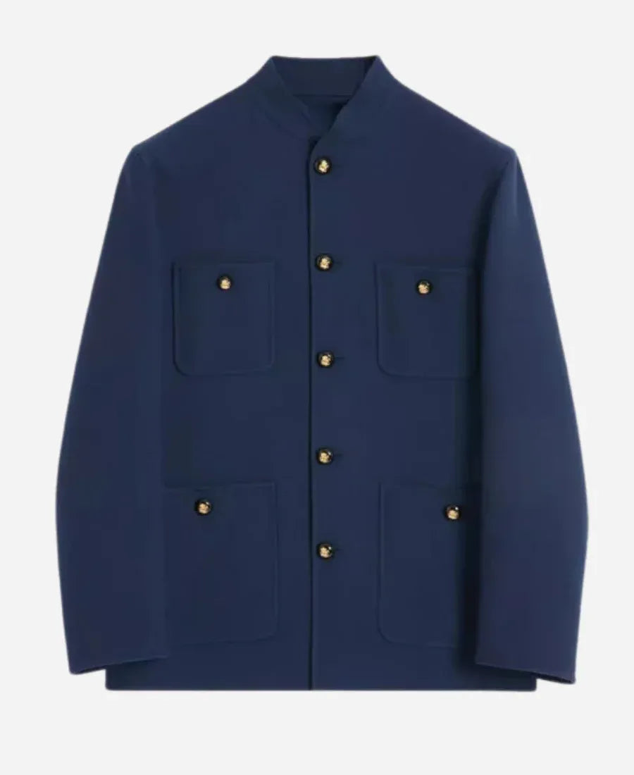 The Rise of The Rich Guy Navy Jacket