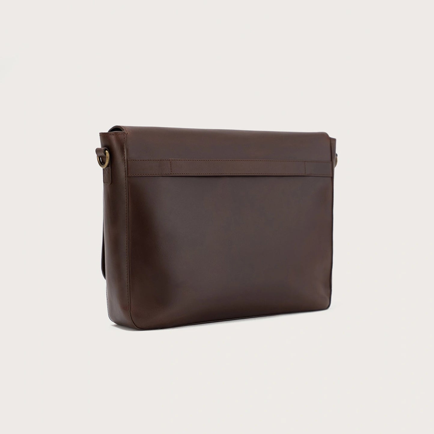 The Carismatico Vintage Brown Leather Messenger Bag