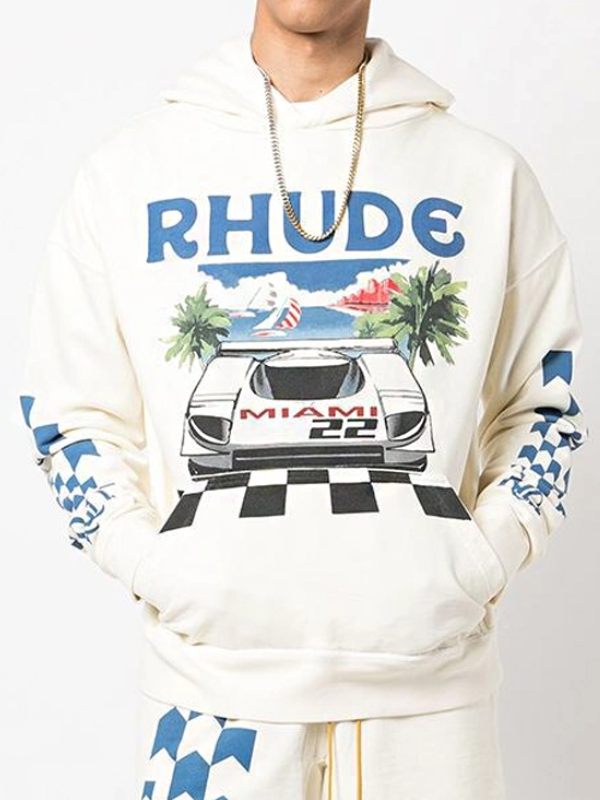 Travis Kelce Rhude Miami Startline Hoodie