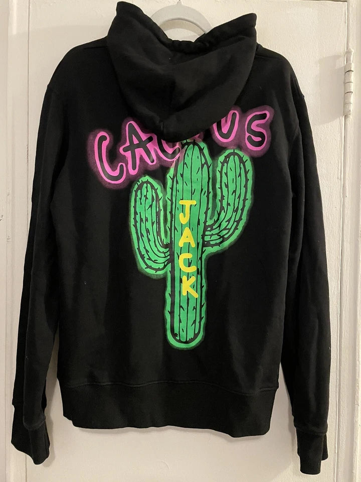 Travis Scott Cactus Jack Black Hoodie – Recreated Streetwear Edition