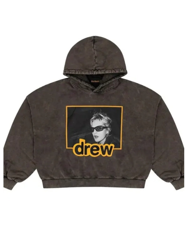 True Drew Boxy Hoodie Brown – Recreated Vintage Edition