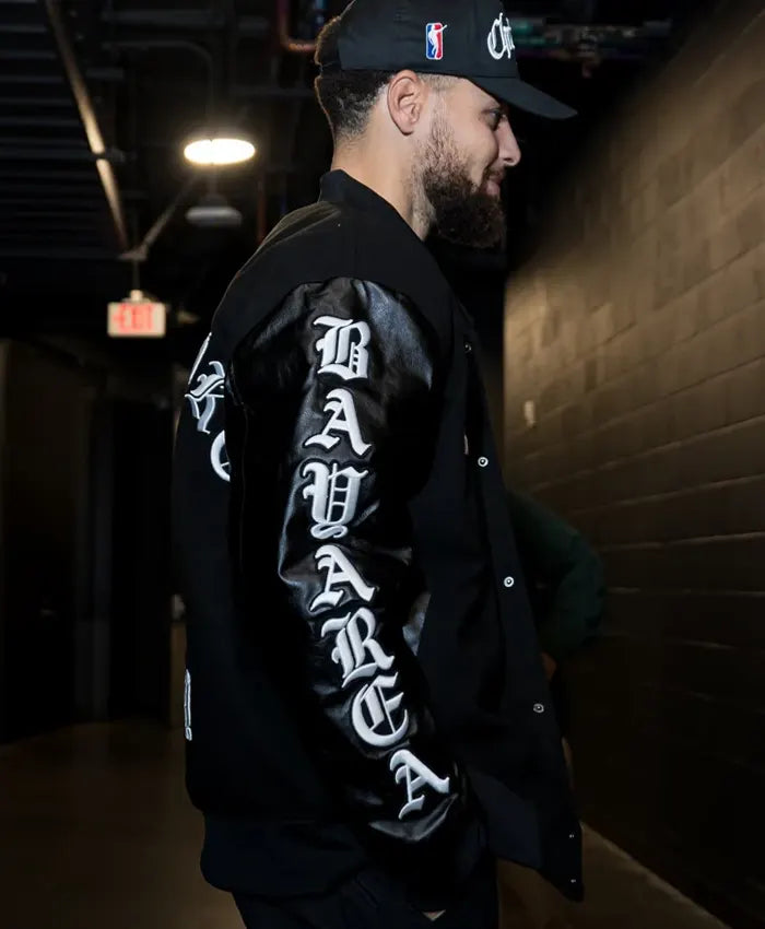 ChristLike x Curry Varsity Jacket  - Recreated