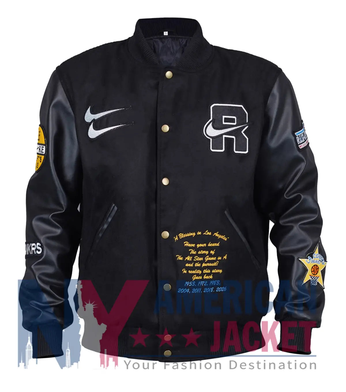 Raspberry Hills x Nike Varsity Jacket 2026  - Recreated