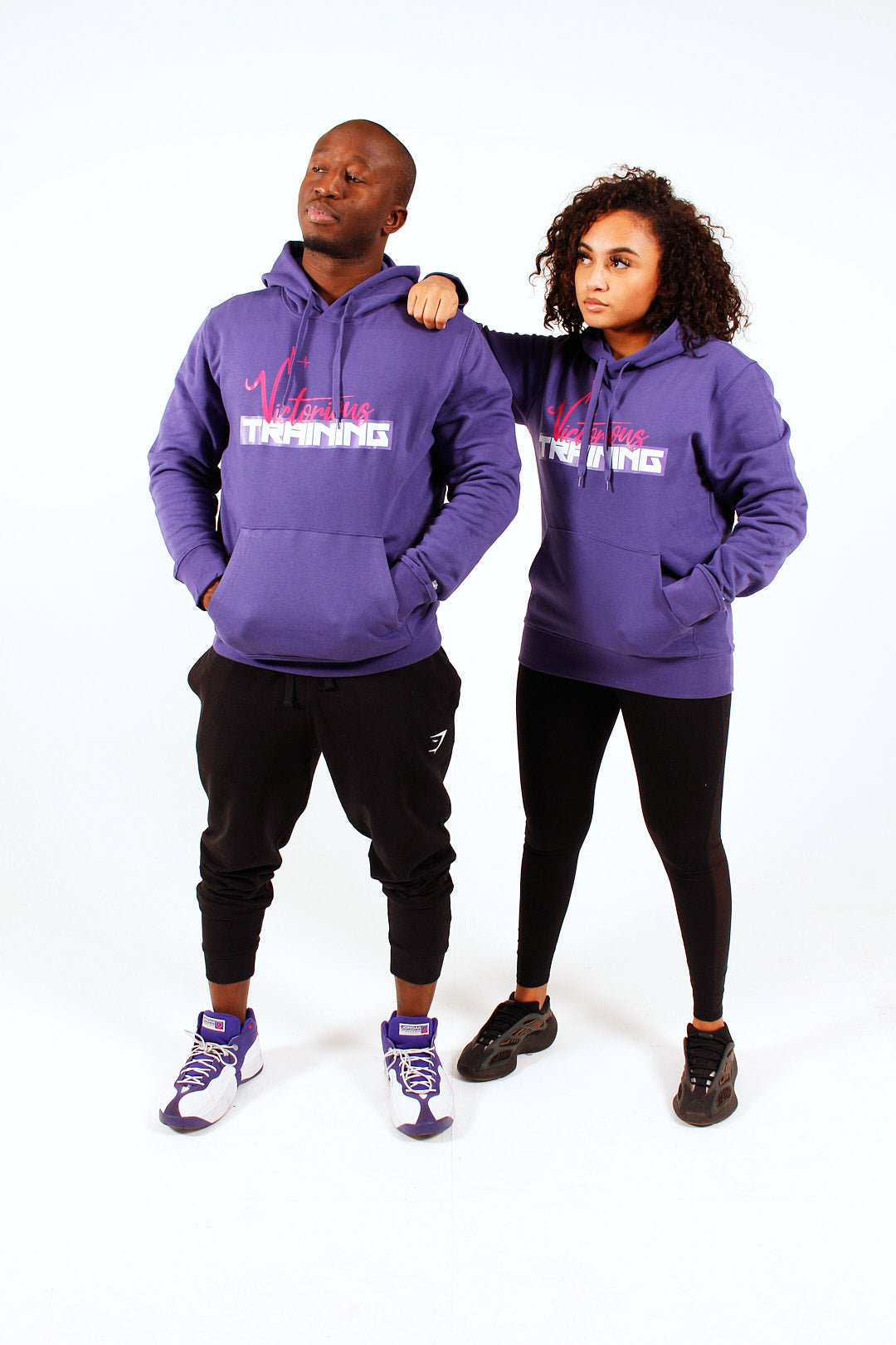 Purple Training Hoodie