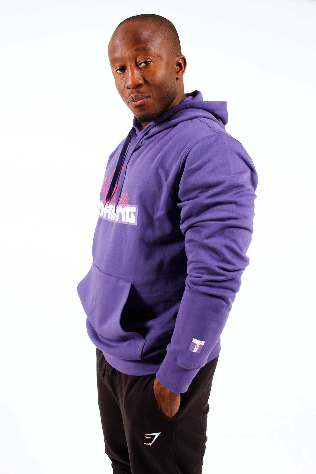 Purple Training Hoodie