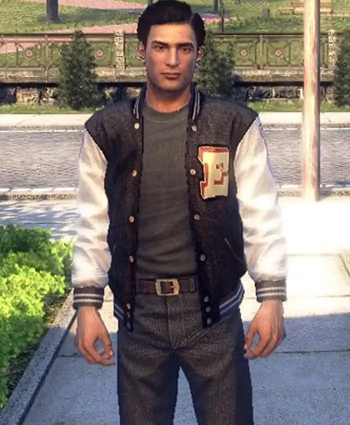 Mafia Video Game Vito Scaletta Varsity Jacket  - Recreated