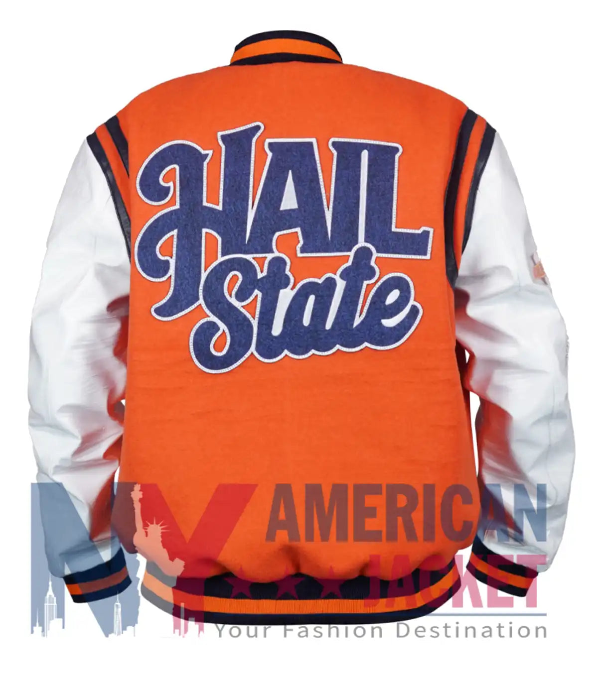 Virginia State University Motto 2.0 Varsity Jacket  - Recreated