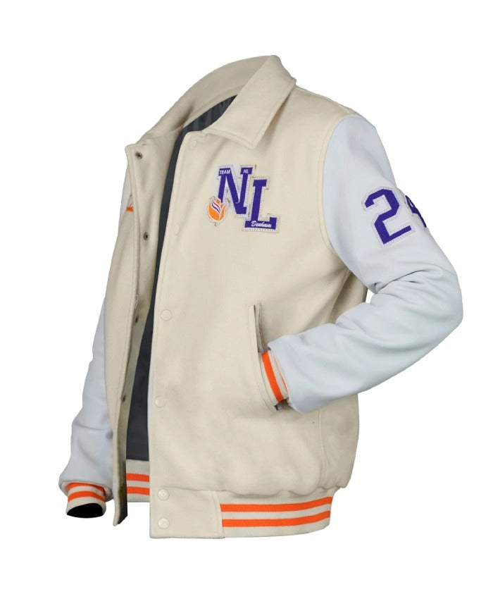 Denham Netherlands Olympic Team Varsity Jacket - Recreated  - Recreated