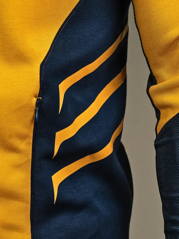 Wolverine Yellow Zip-Up Hoodie