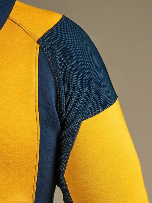 Wolverine Yellow Zip-Up Hoodie