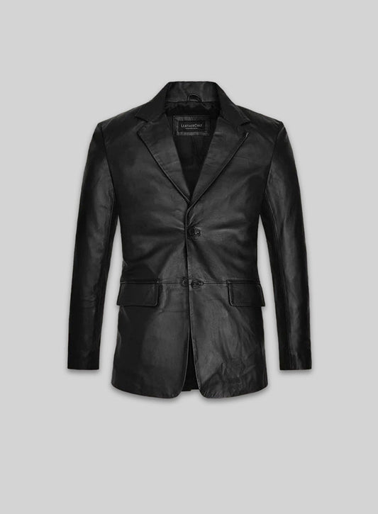 Al Pacino Leather Blazer