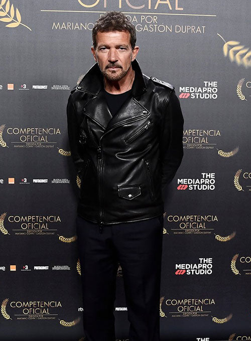 Antonio Banderas Leather Jacket #2