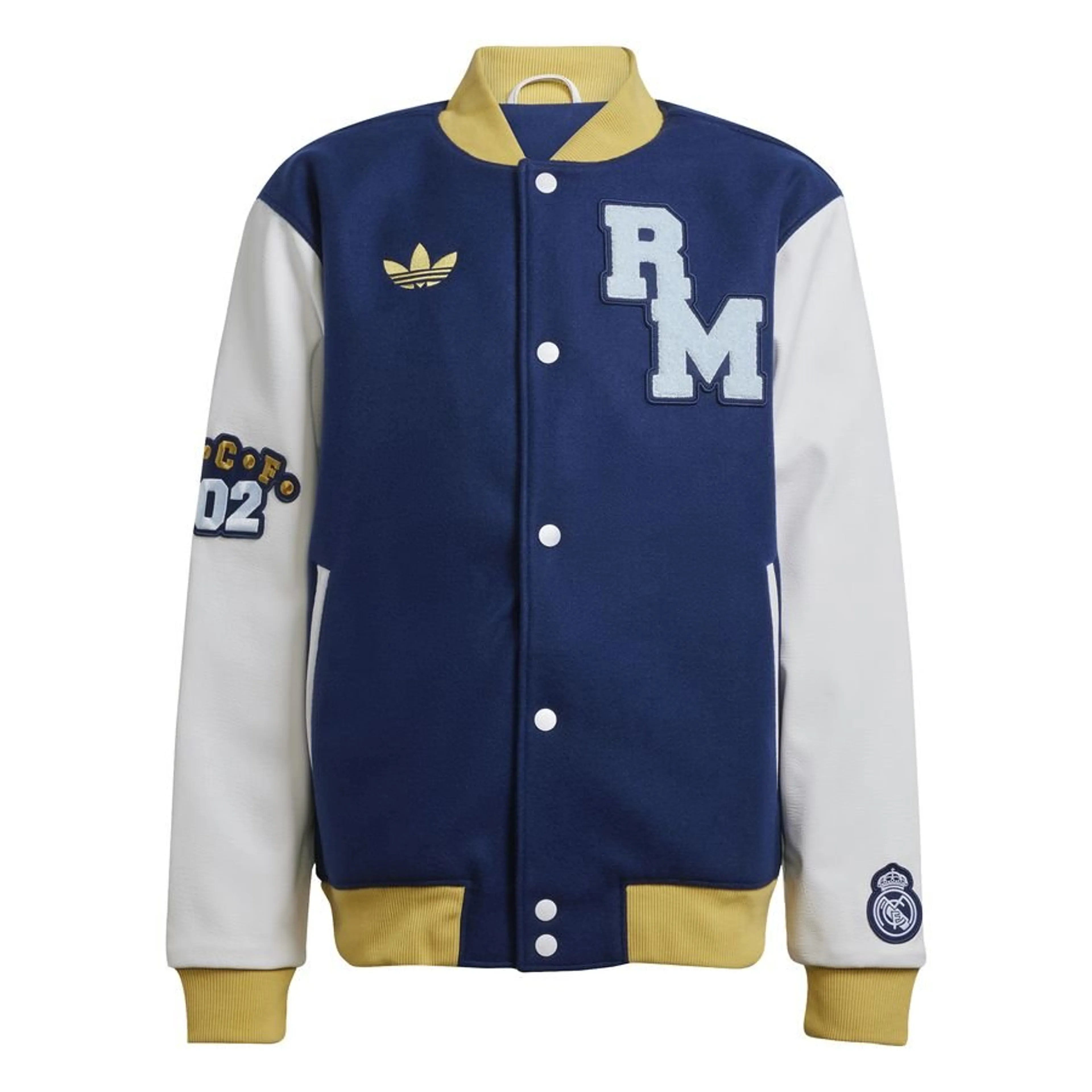Real Madrid Varsity Jacket  - Recreated
