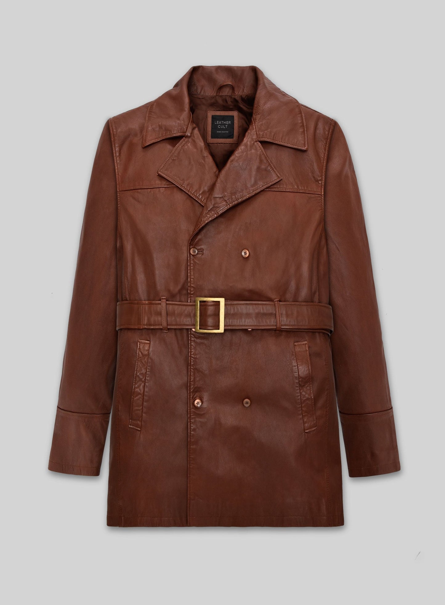 Ben Affleck Live By Night Leather Trench Coat