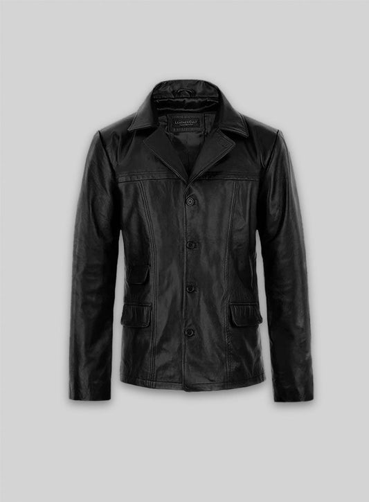 Bruce Springsteen Born to Run Autobiography Leather Trench Coat
