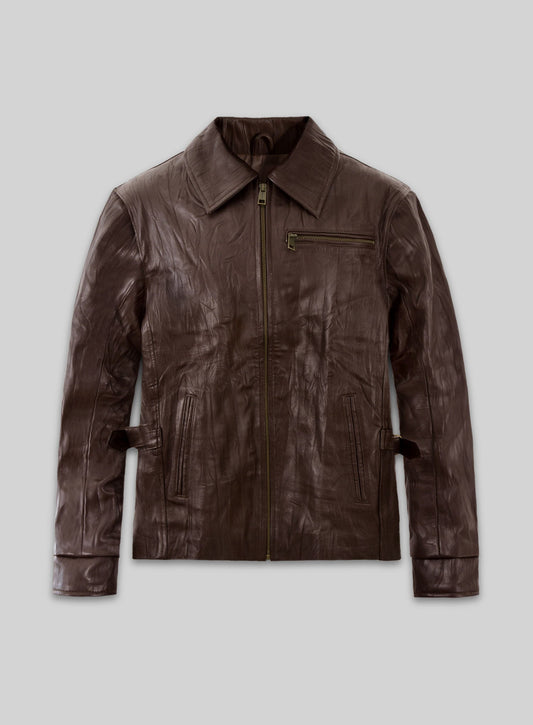 Bruce Willis Surrogates Leather Jacket