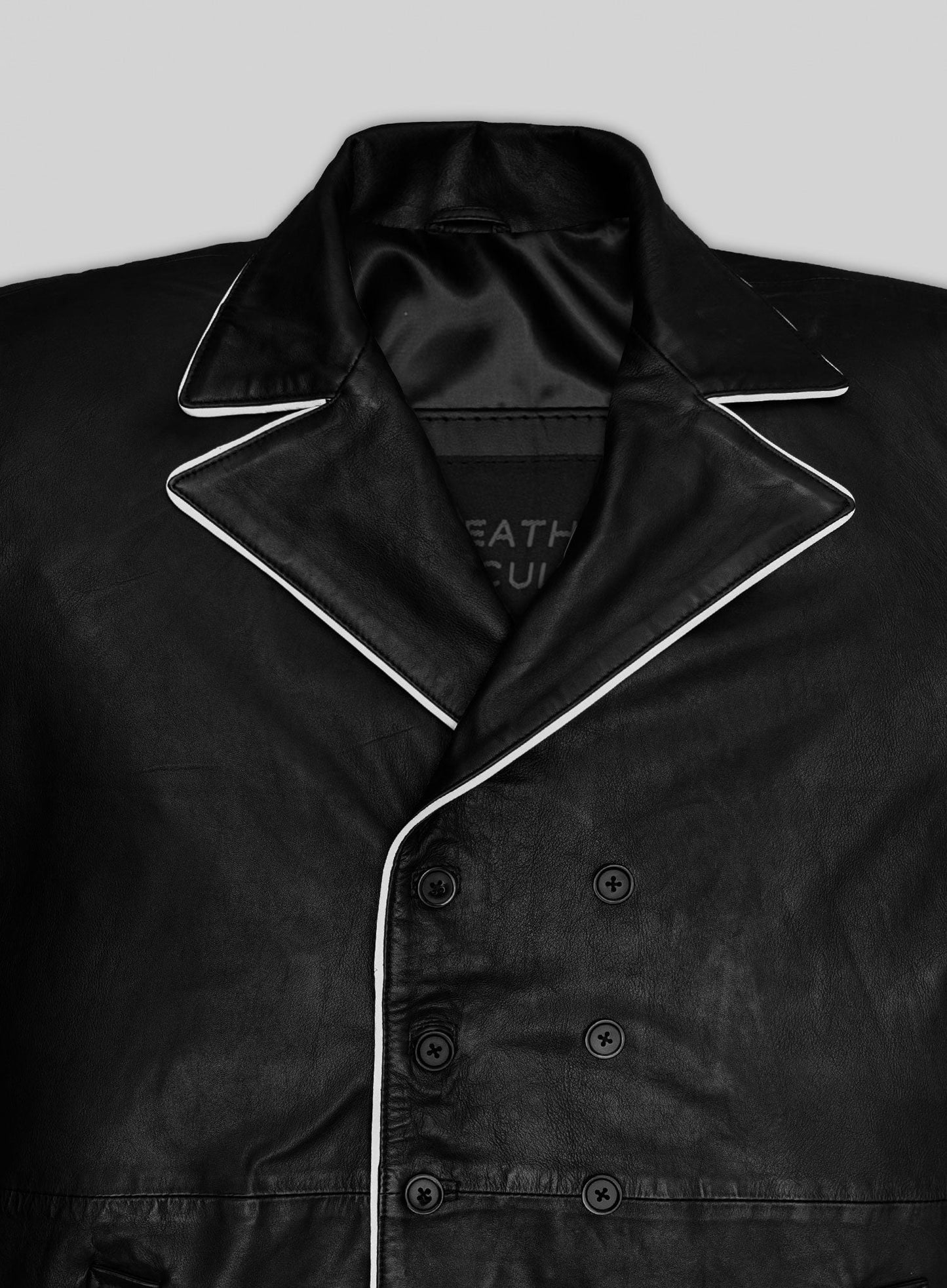 Cillian Murphy In Time Leather Long Coat