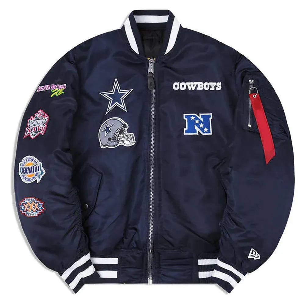 Dallas Cowboys Bomber MA-1 Jacket
