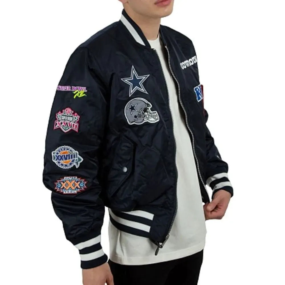 Dallas Cowboys Bomber MA-1 Jacket