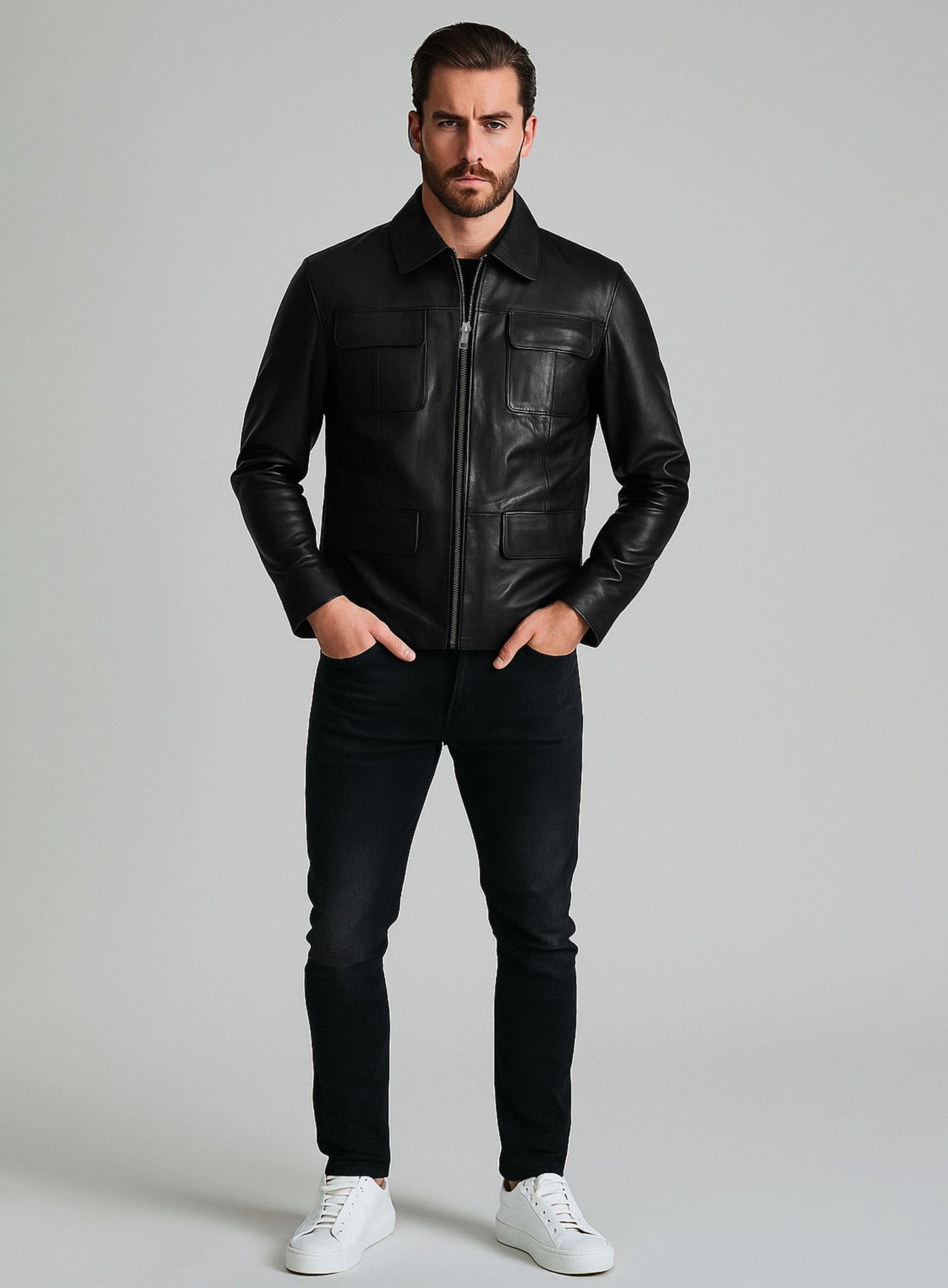 Damon Salvatore Leather Jacket