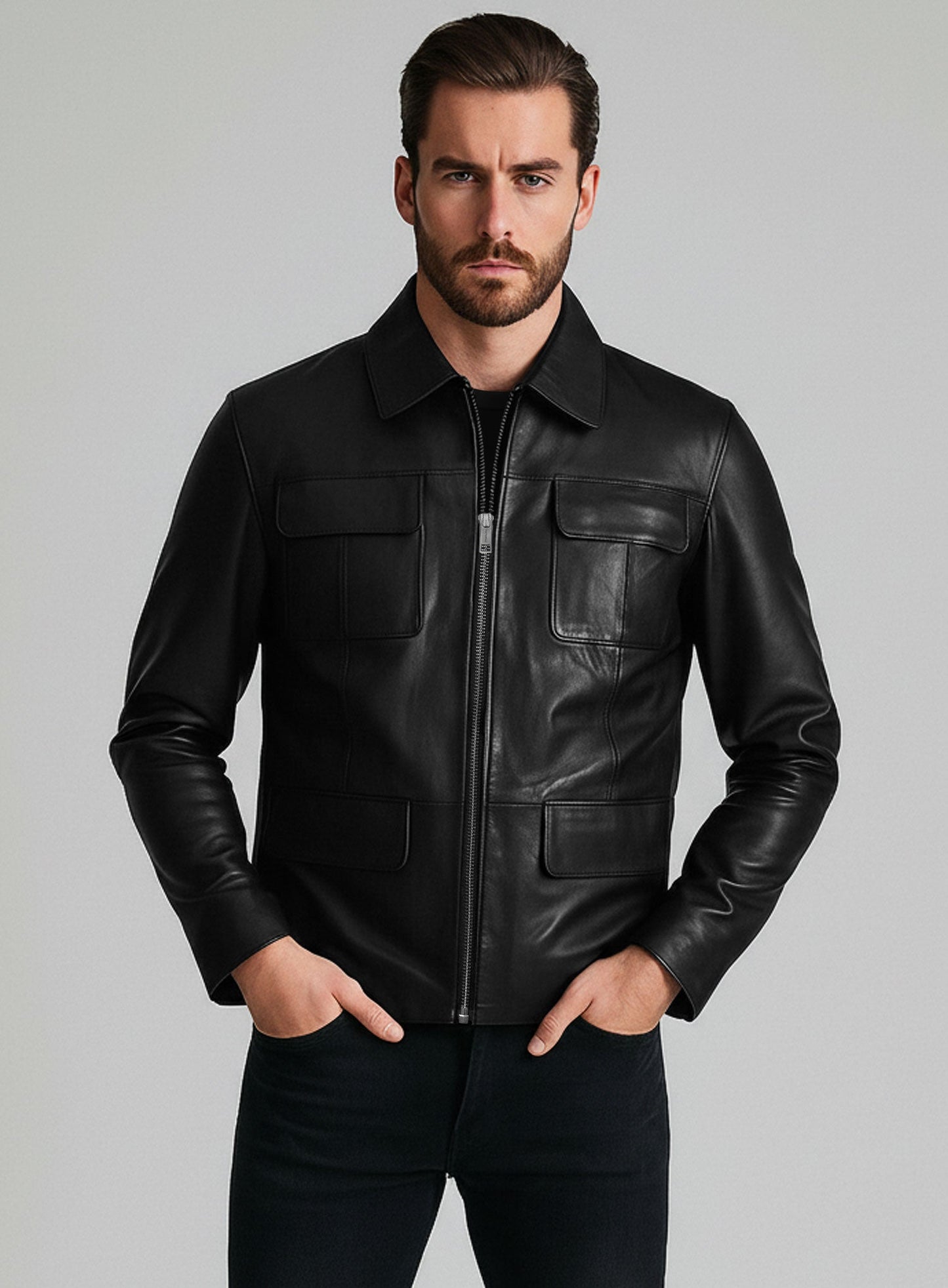 Damon Salvatore Leather Jacket