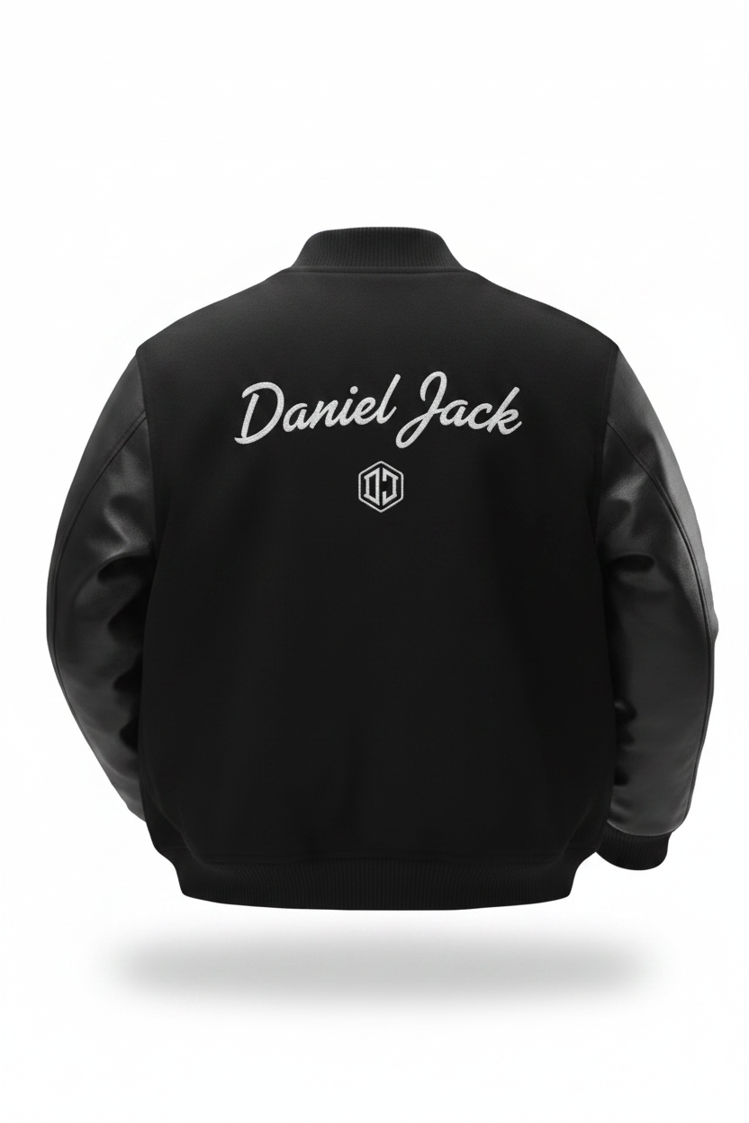 Daniel Jack All-Black Varsity - Back