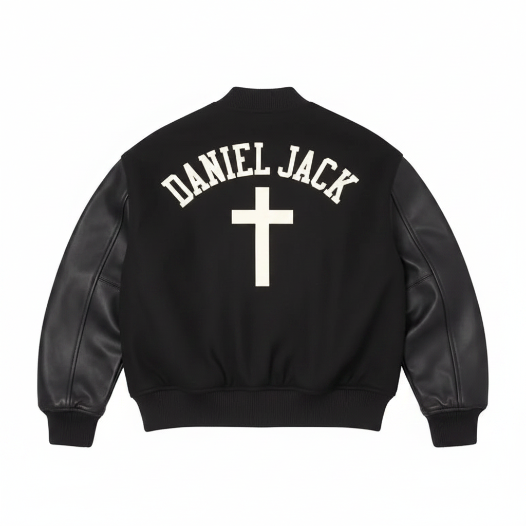 Daniel Jack Black Jacket - Back