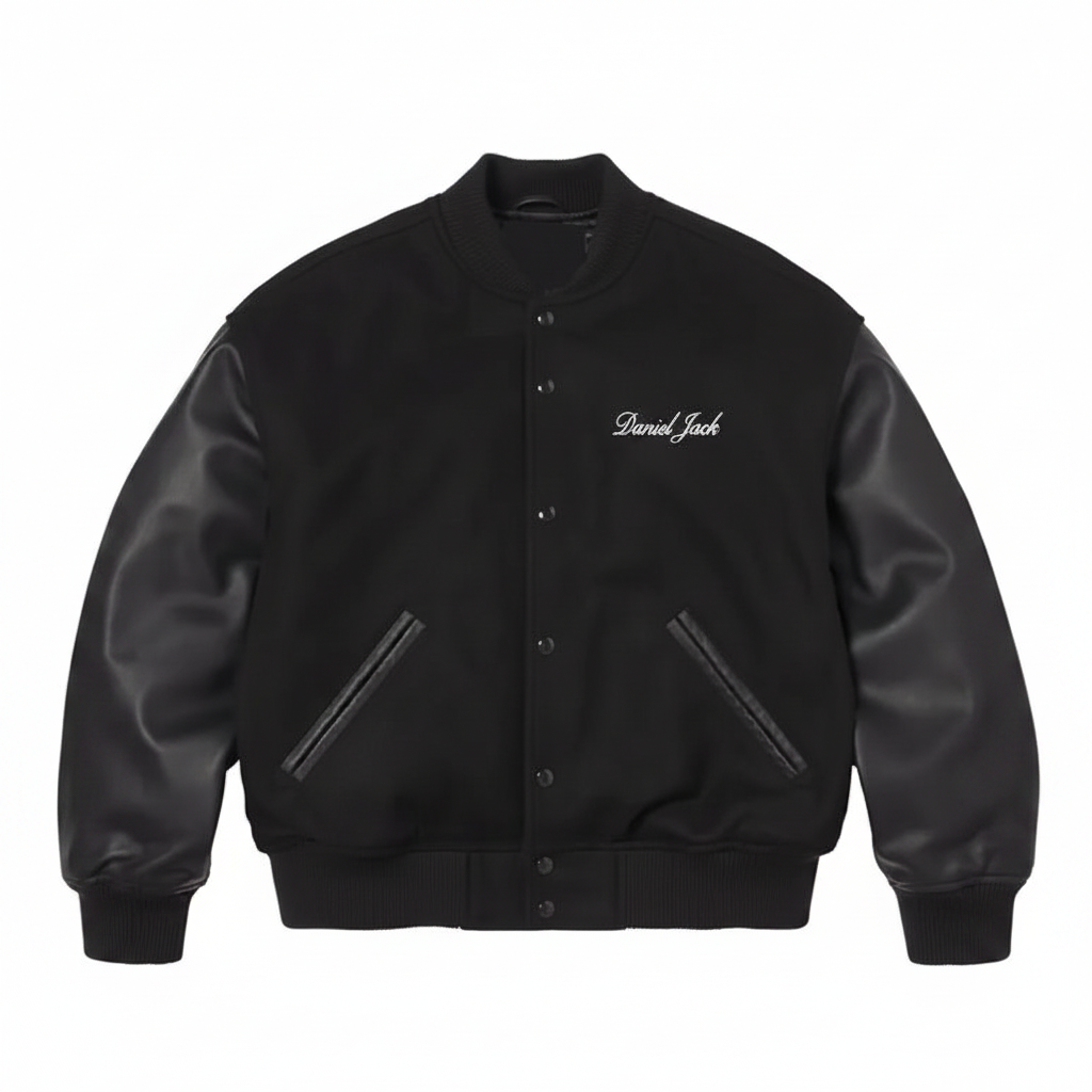 Daniel Jack Black Jacket - Front