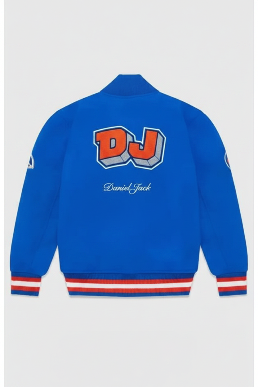 Daniel Jack Blue Jacket - Back