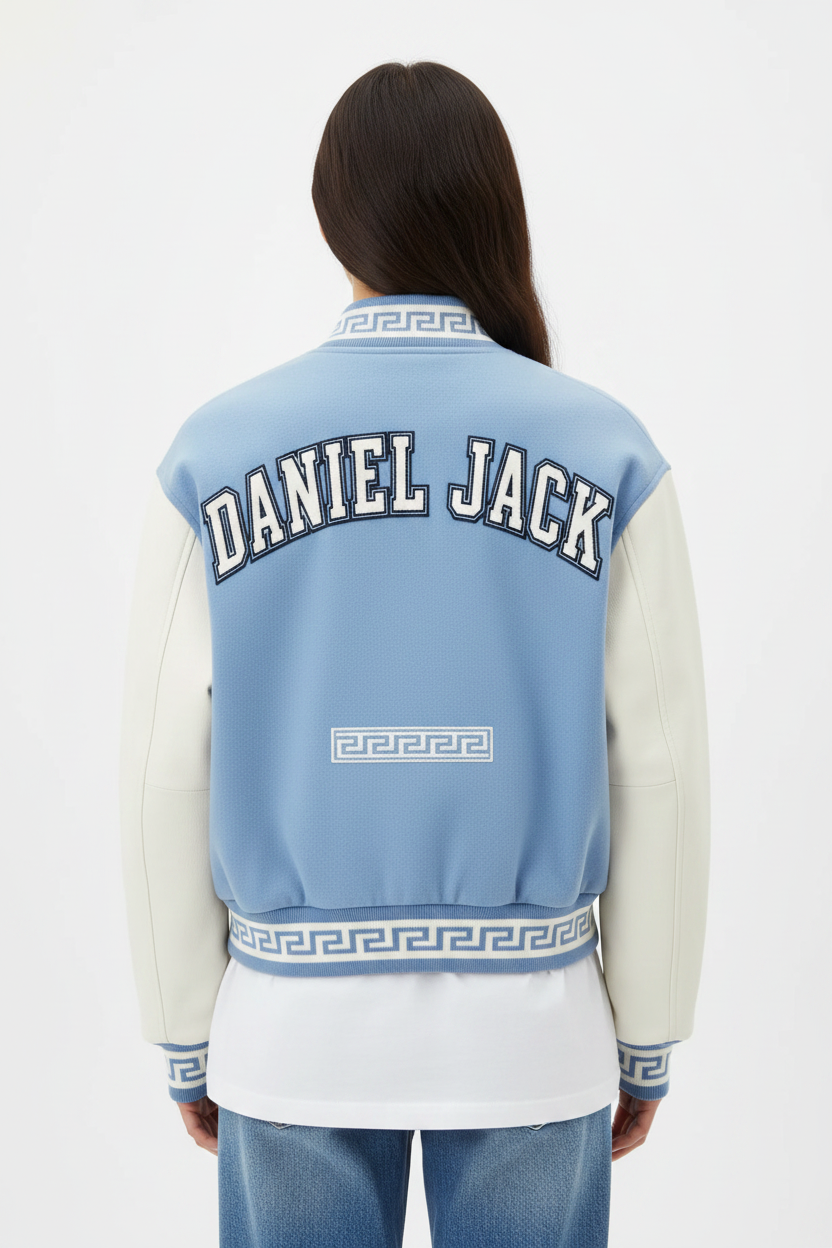 Daniel Jack Blue Jacket - Female Back