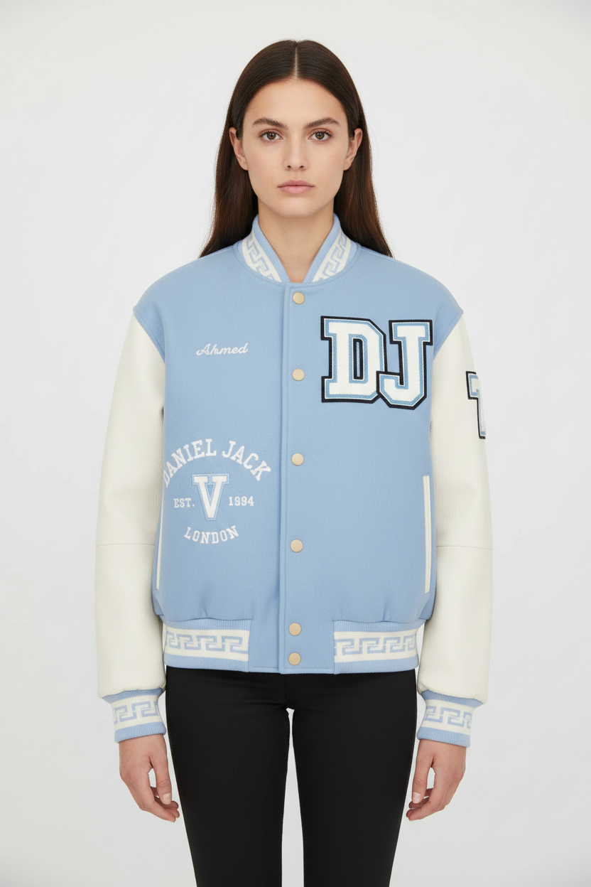 Daniel Jack Blue Jacket - Female Front
