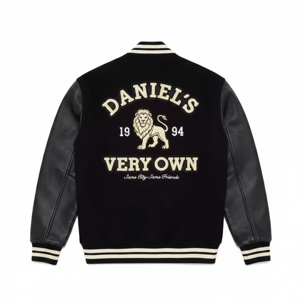 Daniel Jack DJ Varsity Jacket - Back