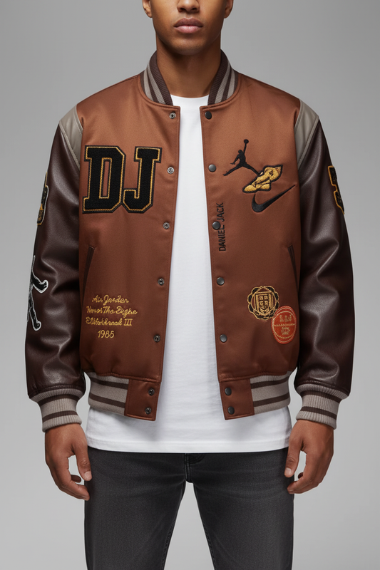 Daniel Jack DJ Varsity Jacket - Front