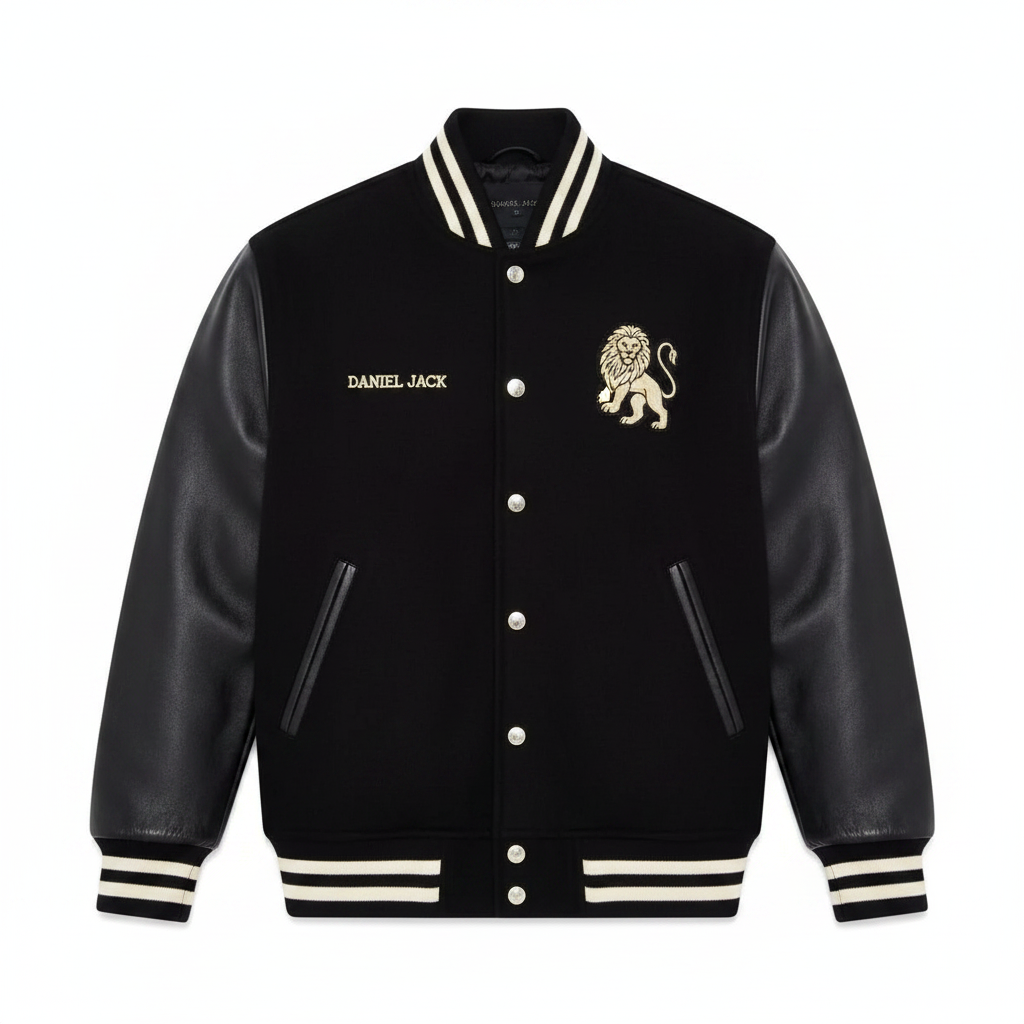 Daniel Jack DJ Varsity Jacket - Front