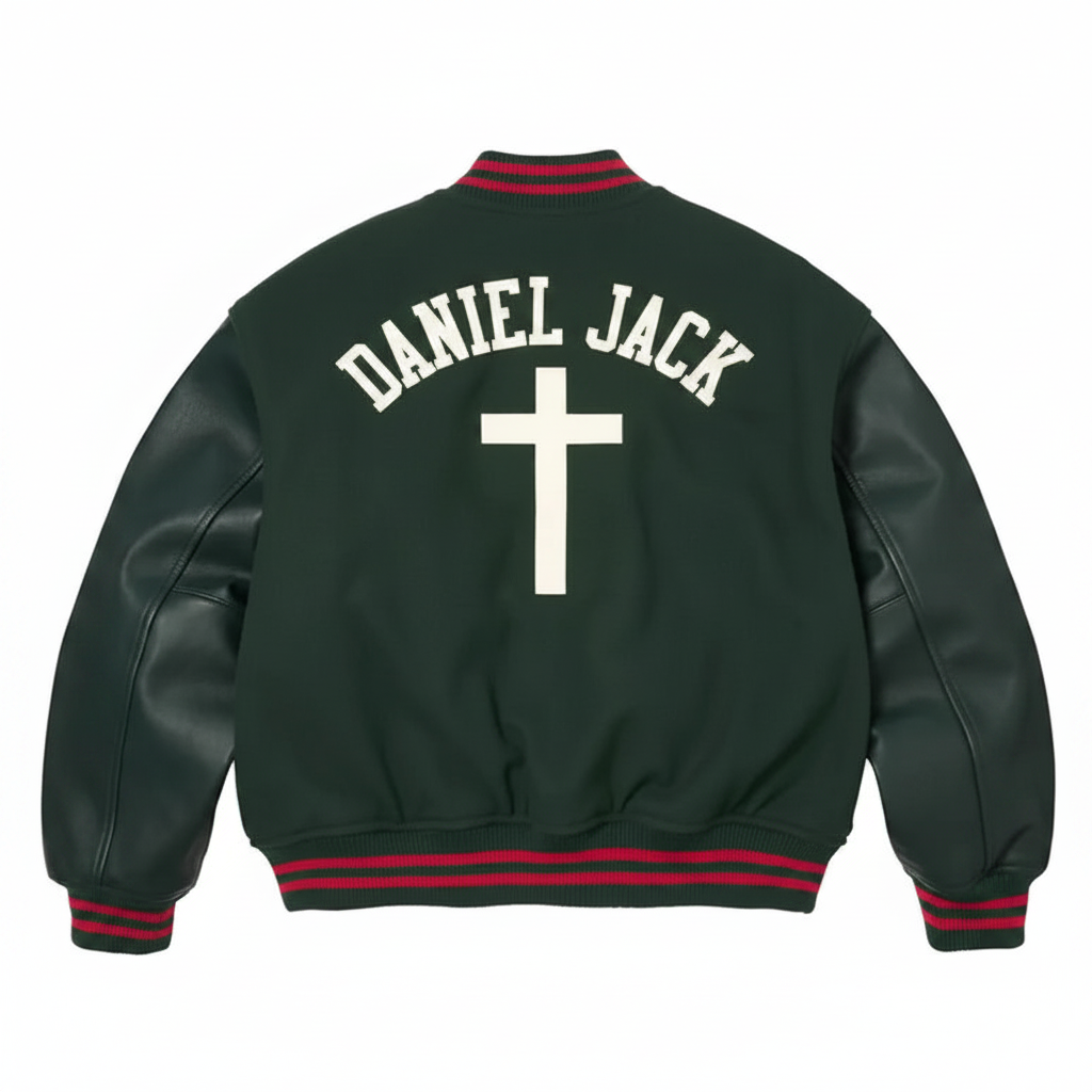 Daniel Jack Green Jacket - Back