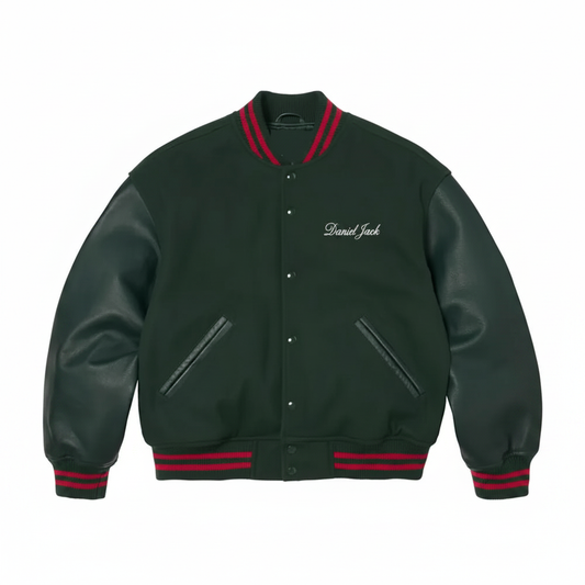 Daniel Jack Green Jacket - Front