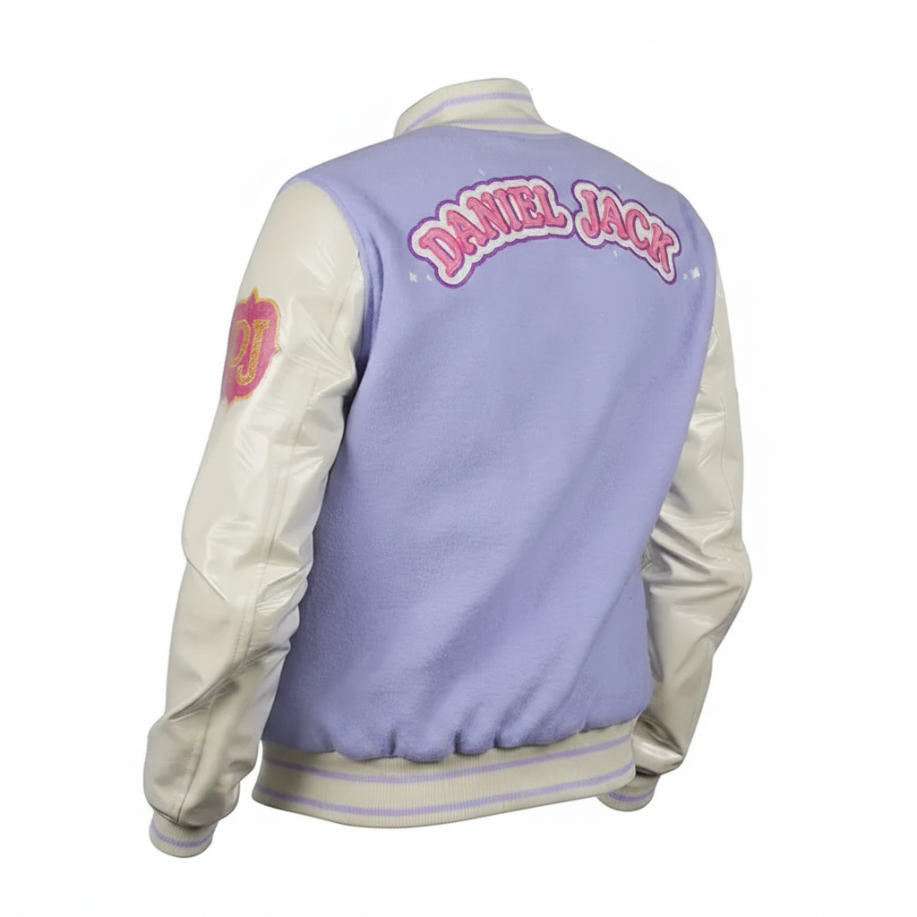 Daniel Jack Lavender Jacket - Back 3Q