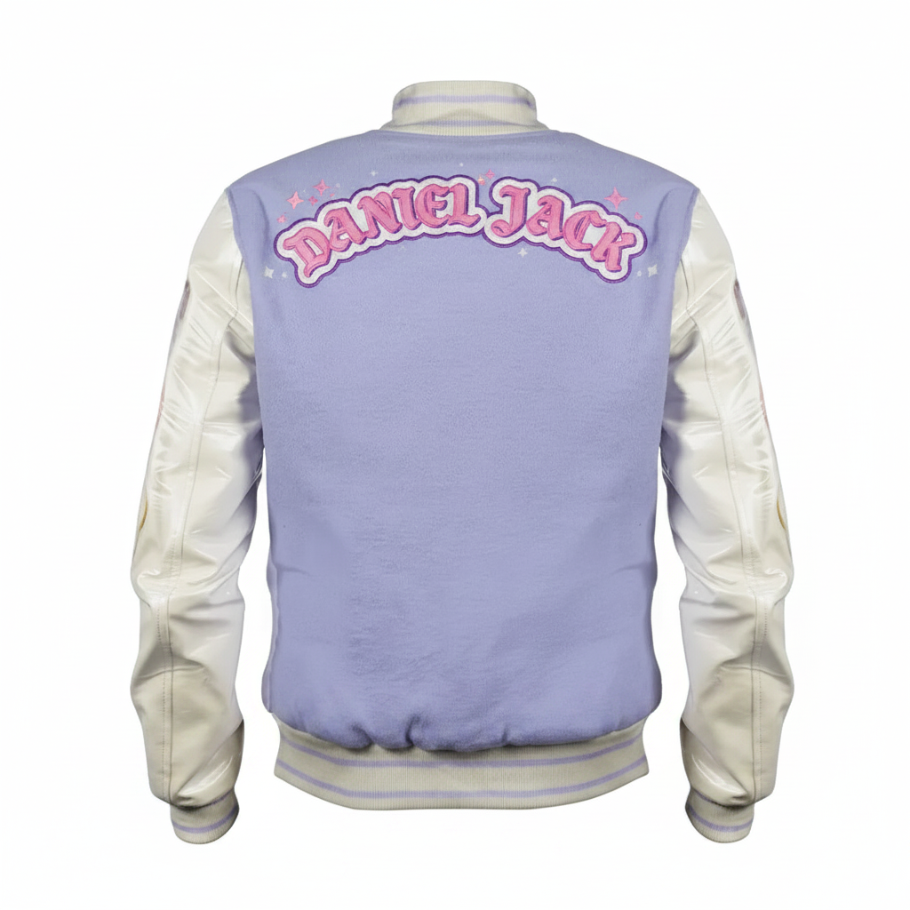Daniel Jack Lavender Jacket - Back