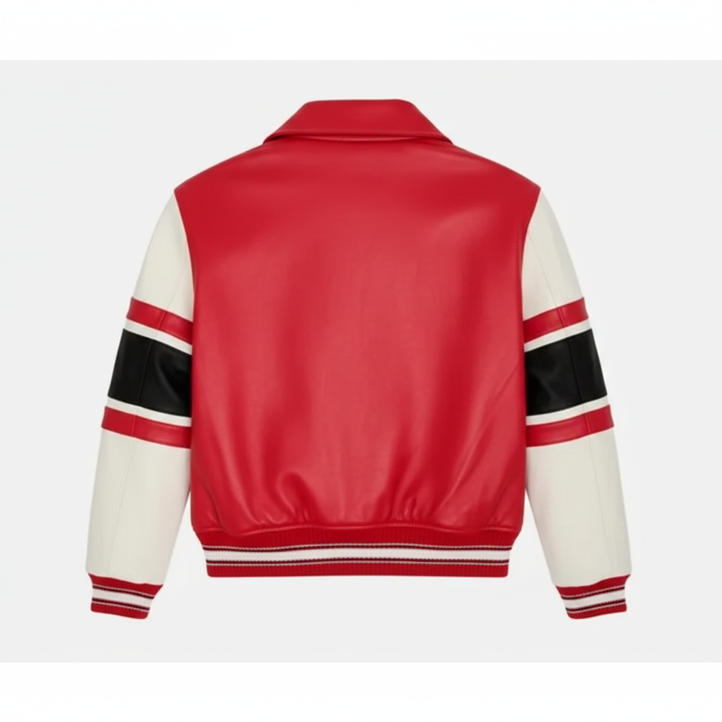Daniel Jack Red Avirex Style - Back