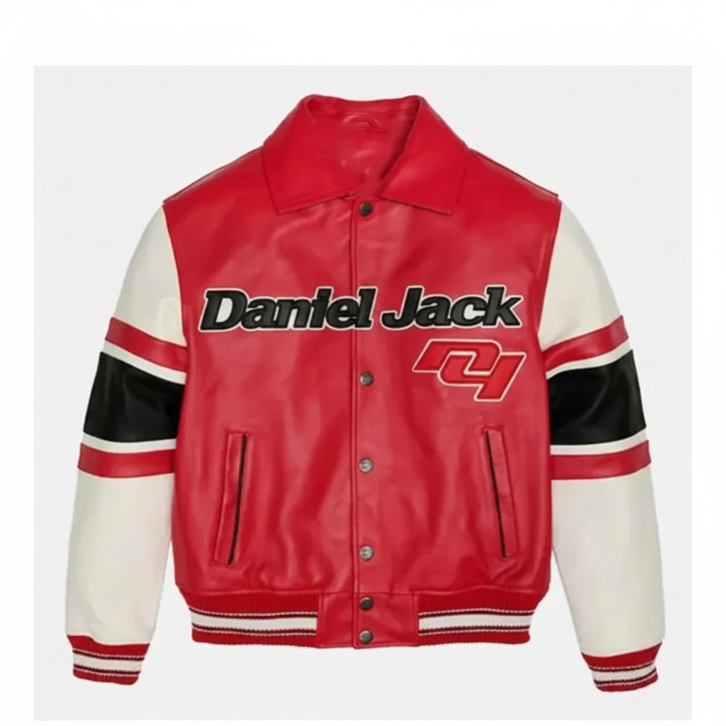 Daniel Jack Red Avirex Style - Front