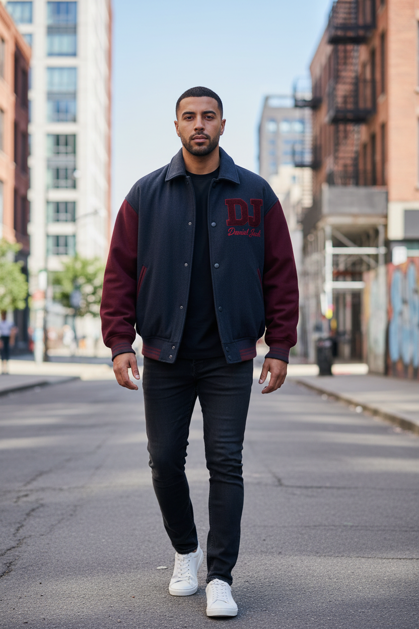 Daniel Jack Varsity Jacket - Front