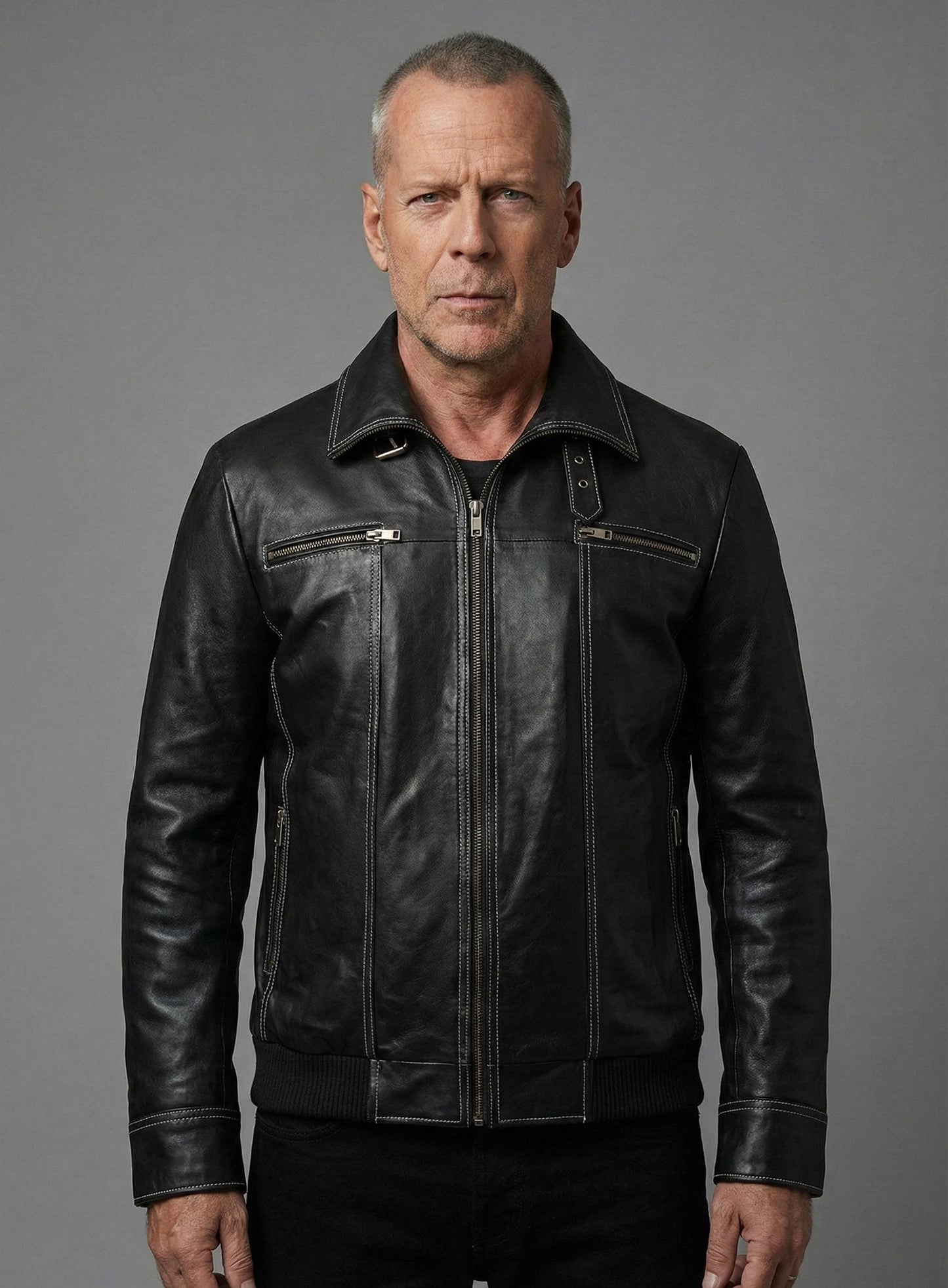 Die Hard 5 Bruce Willis Leather Jacket