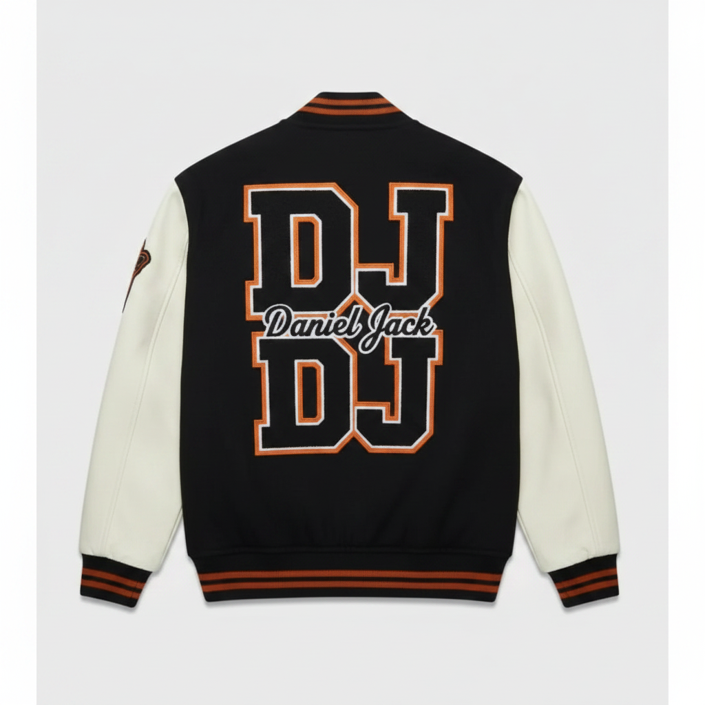 DJ Daniel Jack Varsity Jacket – Back