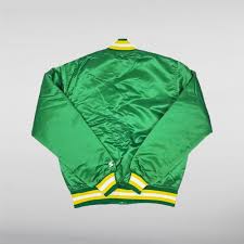 Minnesota North Stars Starter Satin Jacket  - Recreated
