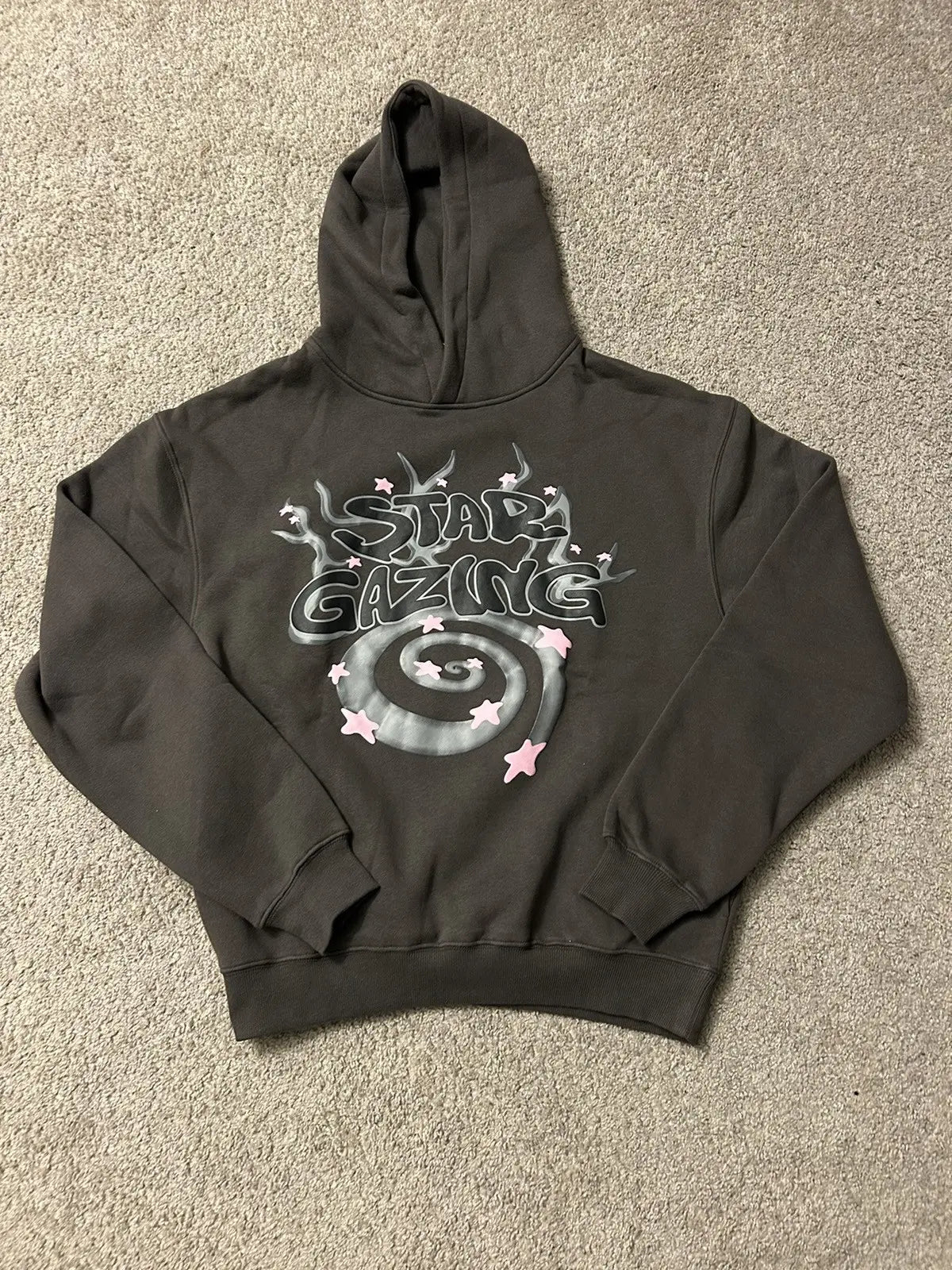 Trail Blazing Star Glazing Black Hoodie