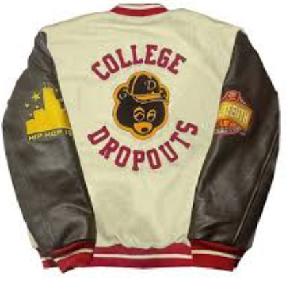 Hip Hop College Dropouts Letterman Jacket  - Recreated